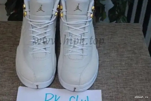 Authentic Air （Nike Release pairs） Version White Jordan 12 OVO 0502